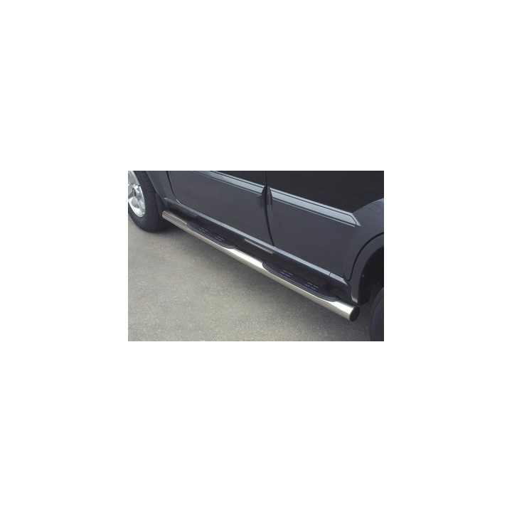 Side Steps, Misutonida 4x4 Grand Footboard with Rubber Step, Color Silver, Hyundai Terracan 2001 - 2004 - EDK.ro