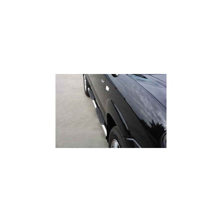 Side Steps, Misutonida 4x4 Grand Footboard with Rubber Step, Color Black, Hyundai Tucson - EDK.ro