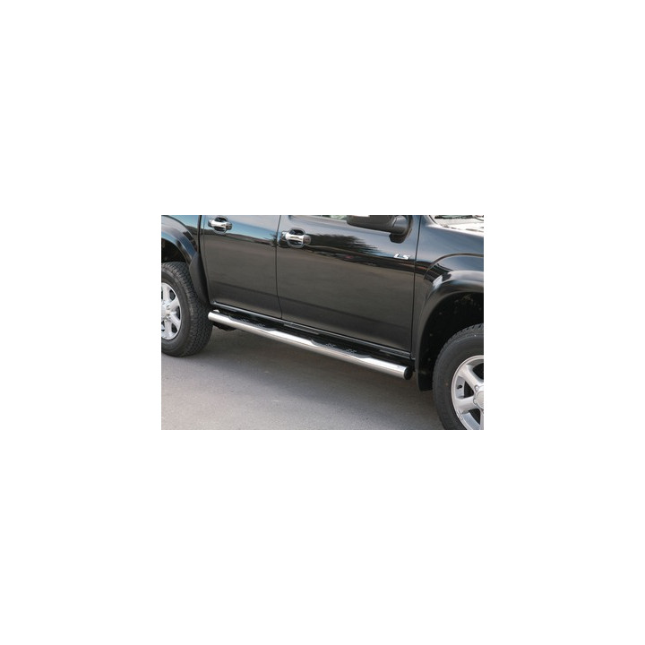 Side Steps, Misutonida 4x4 Grand Footboard with Rubber Step, Color Black, Isuzu D-Max - EDK.ro