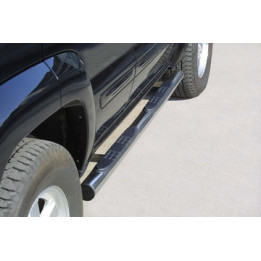 Side Steps, Misutonida 4x4 Grand Footboard with Rubber Step, Color Black, Jeep Cherokee - EDK.ro