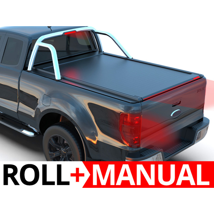 Închidere de Benă Tip Rulou Manual, Tessera 4x4 Roll+, Ford Ranger Limited Cabină Extra 2012 - 2022 - EDK.ro