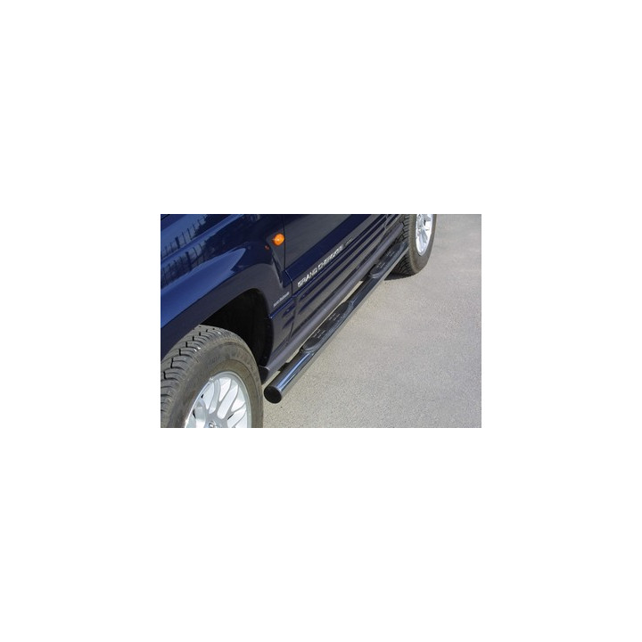 Praguri Laterale, Misutonida 4x4 Grand Footboard cu Treaptă din Cauciuc, Culoare Argintiu, Jeep Grand Cherokee - EDK.ro