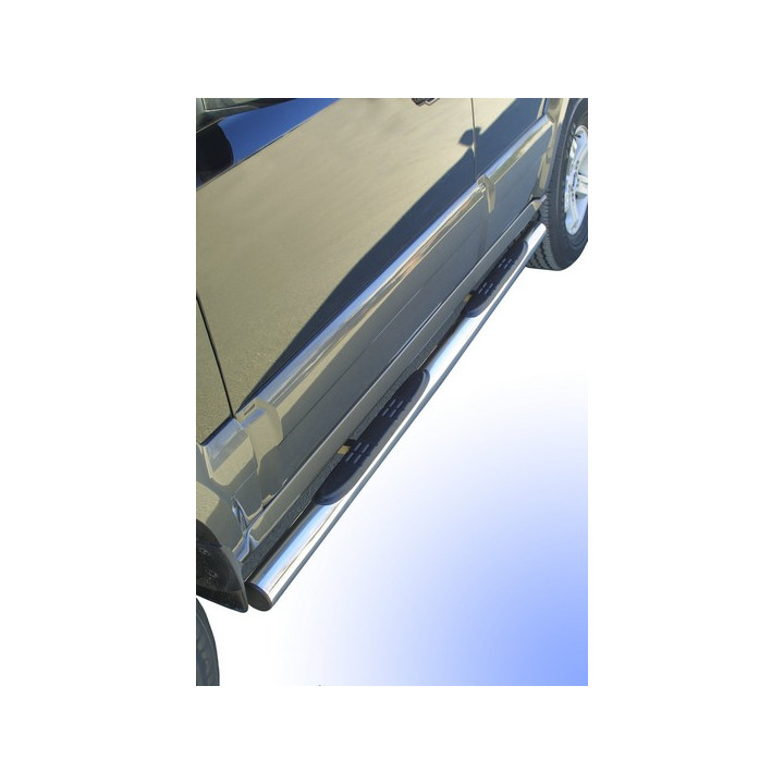 Side Steps, Misutonida 4x4 Grand Pedana with Rubber Step, Color Silver, Kia Sorento - EDK.ro