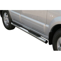 Praguri Laterale, Misutonida 4x4 Grand Pedana cu Treaptă din Cauciuc, Culoare Argintiu, Kia Sorento - EDK.ro