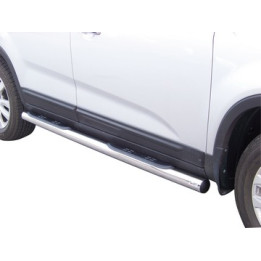 Side Steps, Misutonida 4x4 Grand Pedana with Rubber Step, Color Black, Kia Sorento - EDK.ro