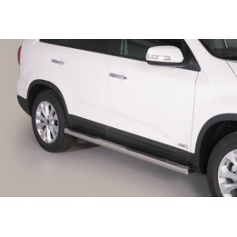 Praguri Laterale, Misutonida 4x4 Grand Pedana cu Treaptă din Cauciuc, Culoare Negru, Kia Sorento - EDK.ro