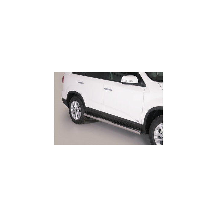 Praguri Laterale, Misutonida 4x4 Grand Pedana cu Treaptă din Cauciuc, Culoare Negru, Kia Sorento - EDK.ro