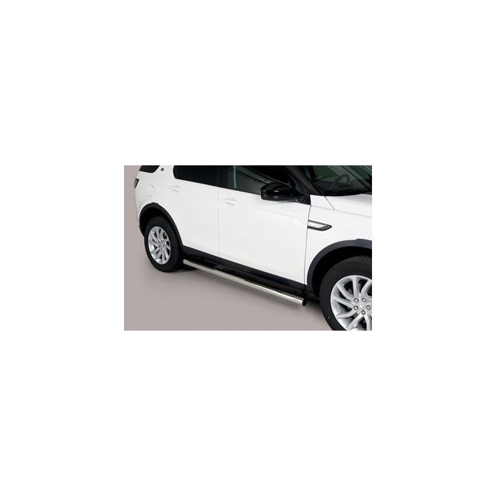 Praguri Laterale, Misutonida 4x4 Grand Footboard cu Treaptă din Cauciuc, Culoare Argintiu, Land Rover Discovery Sport 5 - EDK.ro