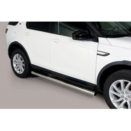 Praguri Laterale, Misutonida 4x4 Grand Footboard cu Treaptă din Cauciuc, Culoare Negru, Land Rover Discovery Sport 2018 - Prezent - EDK.ro