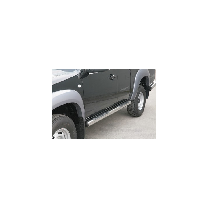 Praguri Laterale, Misutonida 4x4 Grand Footboard cu Treaptă din Cauciuc, Culoare Negru, Mazda BT-50 - EDK.ro
