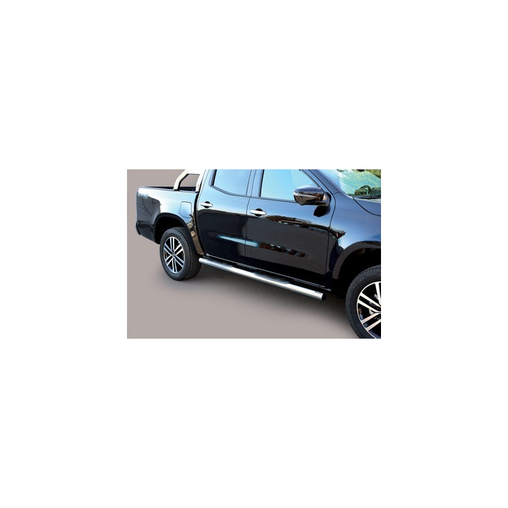 Side Steps, Misutonida 4x4 Grand Pedana with Rubber Step, Color Silver, Mercedes-Benz X-Class - EDK.ro