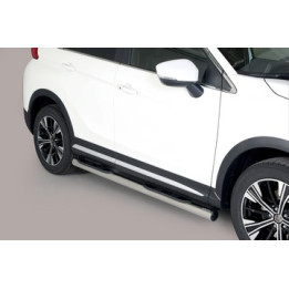 Side Steps, Misutonida 4x4 Grand Pedana with Rubber Step, Color Black, Mitsubishi Eclipse Cross 2018 - Present - EDK.ro