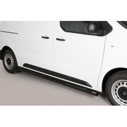 Side Steps, Misutonida 4x4 Grand Pedana with Rubber Step, Color Black, Opel Zafira Life 2020 - Present - EDK.ro