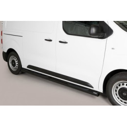 Praguri Laterale, Misutonida 4x4 Grand Pedana cu Treaptă din Cauciuc, Culoare Negru, Opel Zafira Life 2020 - Prezent - EDK.ro