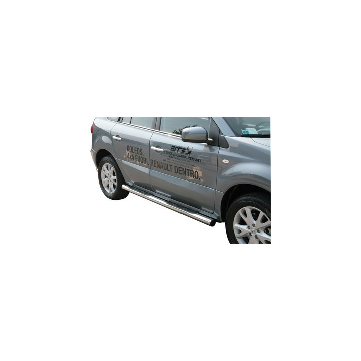 Praguri Laterale, Misutonida 4x4 Grand Footboard cu Treaptă din Cauciuc, Culoare Negru, Renault Koleos - EDK.ro