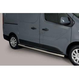 Side Steps, Misutonida 4x4 Grand Pedana with Rubber Step, Color Black, Renault Trafic 2014 - Present - EDK.ro