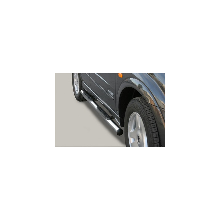 Praguri Laterale, Misutonida 4x4 Grand Footboard cu Treaptă din Cauciuc, Culoare Negru, SsangYong Kyron 2006 - 2007 - EDK.ro