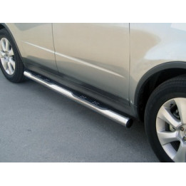 Praguri Laterale, Misutonida 4x4 Grand Pedana cu Treaptă din Cauciuc, Culoare Negru, Subaru Tribeca - EDK.ro