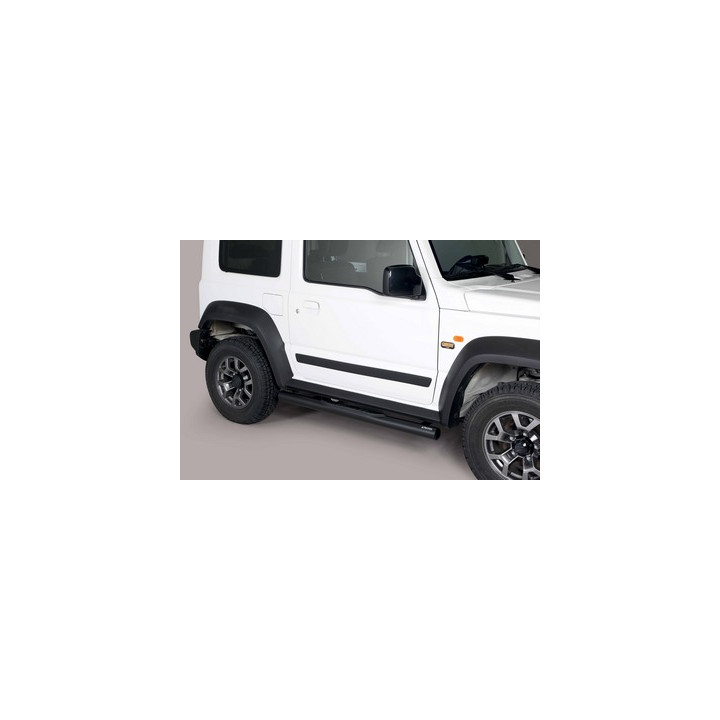 Praguri Laterale, Misutonida 4x4 Grand Footboard cu Treaptă din Cauciuc, Culoare Negru, Suzuki Jimny - EDK.ro