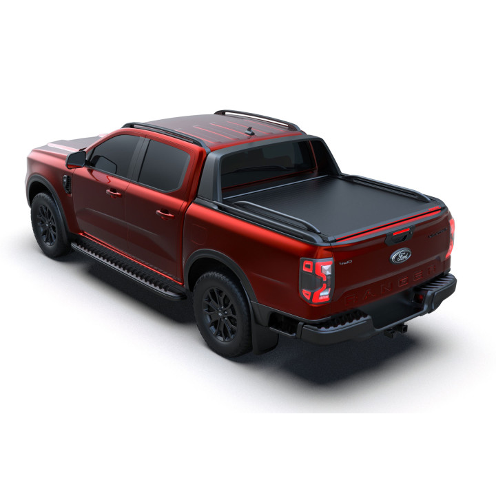 Manual Roll Top Tonneau Bed Cover, Tessera 4x4 Roll+, Ford Ranger Wildtrak Double Cab 2023 - Present - EDK.ro