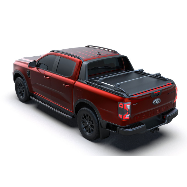 Manual Roll Top Tonneau Bed Cover, Tessera 4x4 Roll+, Ford Ranger Wildtrak Double Cab 2023 - Present - EDK.ro