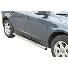 Side Steps, Misutonida 4x4 Grand Pedana with Rubber Step, Color Silver, Volvo XC60 - EDK.ro