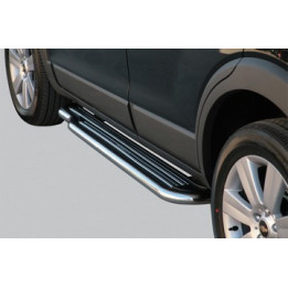 Praguri Laterale, Misutonida 4x4 Long Sidesteps, Culoare Argintiu, Chevrolet Captiva 2006 - 2010 - EDK.ro