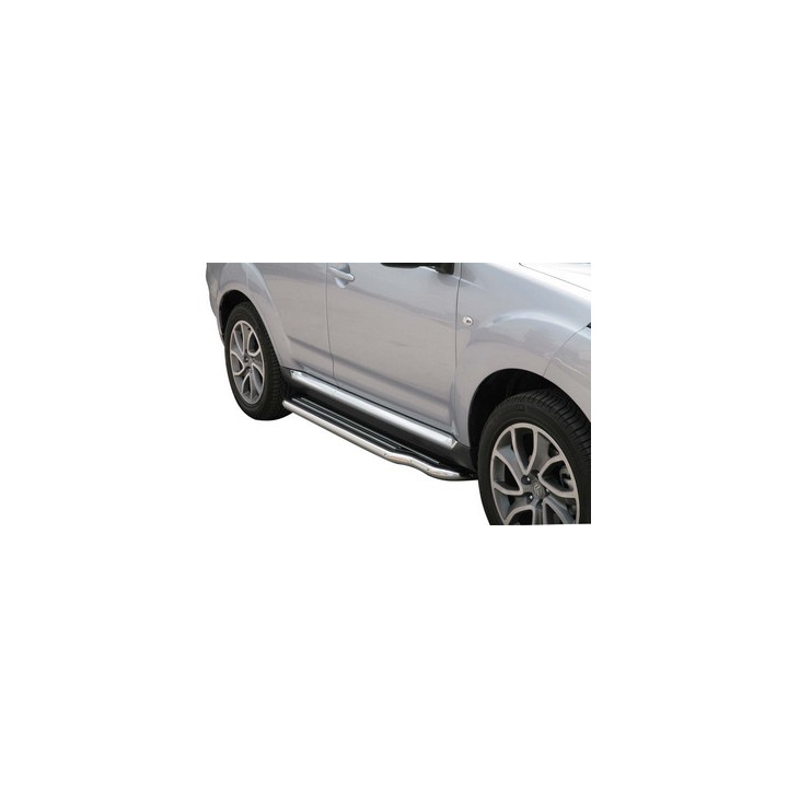 Side Steps, Misutonida 4x4 Long Sidesteps, Color Silver, Citroën C-Crosser 2008 - 2012 - EDK.ro