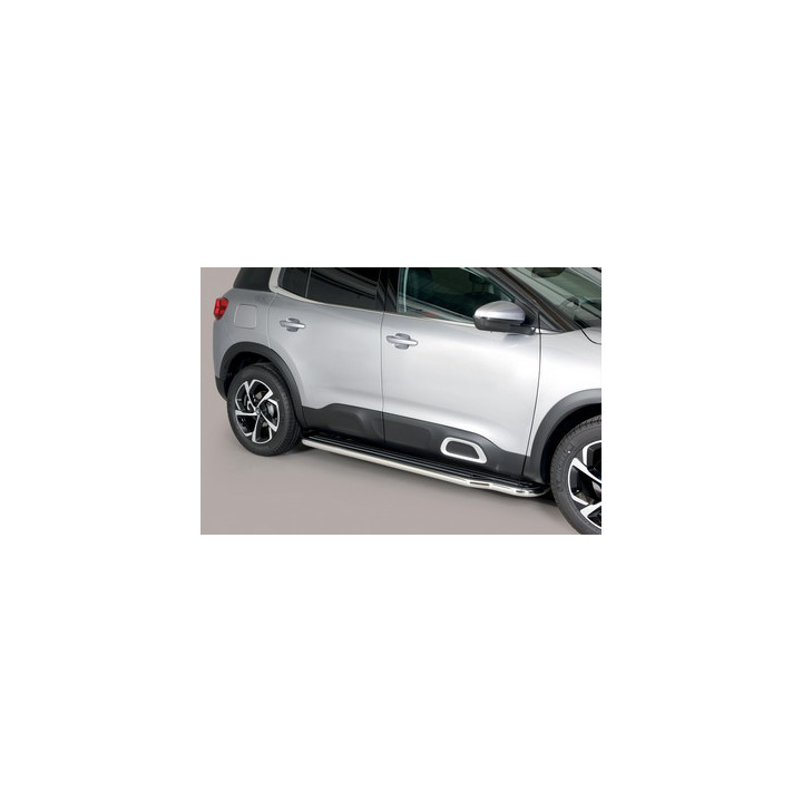 Side Steps, Misutonida 4x4 Long Sidesteps, Color Silver, Citroën C5 Aircross - EDK.ro