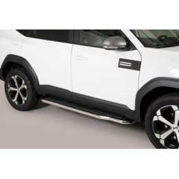 Praguri Laterale, Misutonida 4x4 Long Sidesteps, Culoare Argintiu, Dacia Bigster 2025 - Prezent - EDK.ro