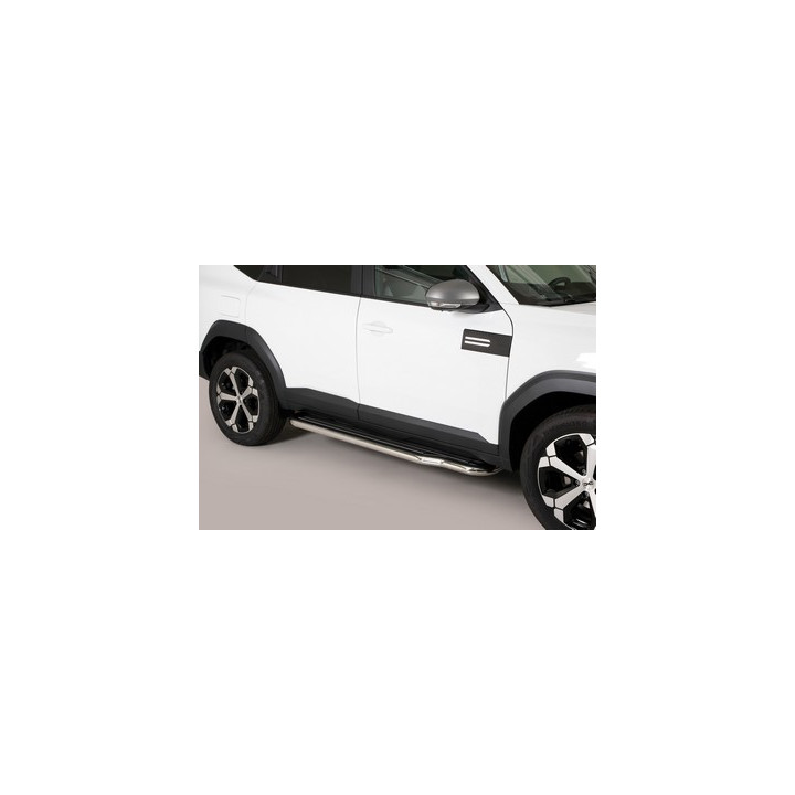 Side Steps, Misutonida 4x4 Long Sidesteps, Color Silver, Dacia Bigster 2025 - Present - EDK.ro
