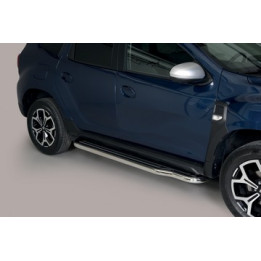 Side Steps, Misutonida 4x4 Long Sidesteps, Color Silver, Dacia Duster - EDK.ro