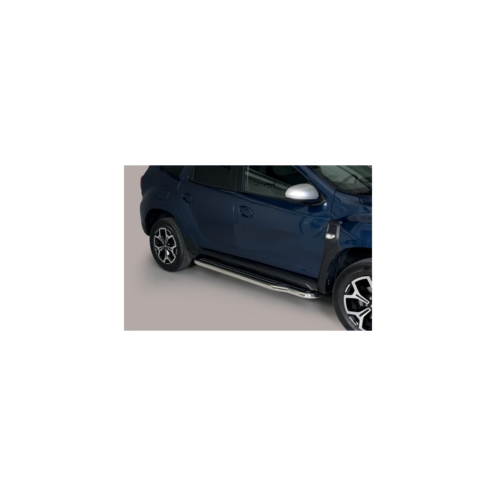 Side Steps, Misutonida 4x4 Long Sidesteps, Color Silver, Dacia Duster - EDK.ro