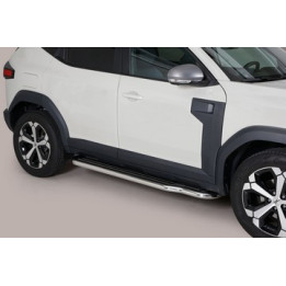 Praguri Laterale, Misutonida 4x4 Long Sidesteps, Culoare Argintiu, Dacia Duster - EDK.ro