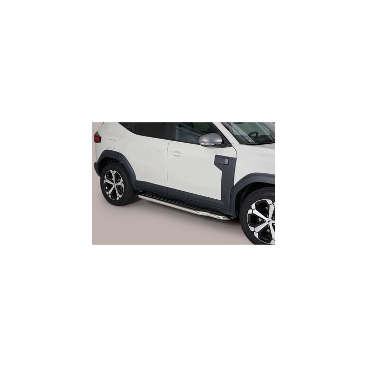 Praguri Laterale, Misutonida 4x4 Long Sidesteps, Culoare Argintiu, Dacia Duster - EDK.ro