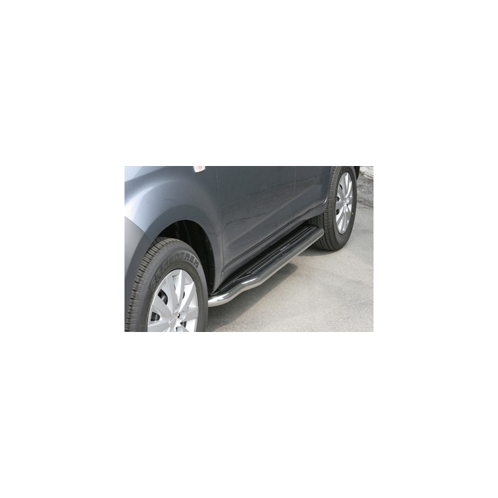 Side Steps, Misutonida 4x4 Long Sidesteps, Color Silver, Daihatsu Terios - EDK.ro