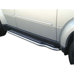 Side Steps, Misutonida 4x4 Long Sidesteps, Color Silver, Dodge Nitro 2006 - 2011 - EDK.ro
