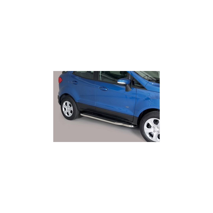 Side Steps, Misutonida 4x4 Long Sidesteps, Color Black, Ford Ecosport 2014 - 2022 - EDK.ro