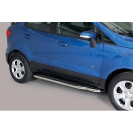 Praguri Laterale, Misutonida 4x4 Long Sidesteps, Culoare Argintiu, Ford Ecosport 2014 - 2022 - EDK.ro