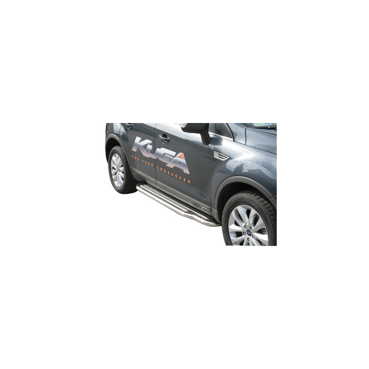 Praguri Laterale, Misutonida 4x4 Long Sidesteps, Culoare Argintiu, Ford Kuga - EDK.ro