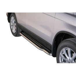 Side Steps, Misutonida 4x4 Long Sidesteps, Color Silver, Honda CR-V - EDK.ro