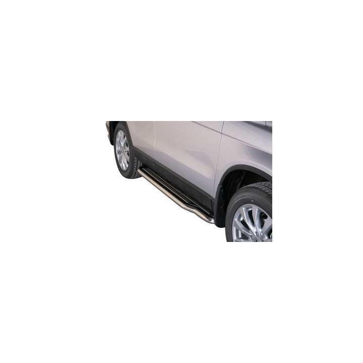 Side Steps, Misutonida 4x4 Long Sidesteps, Color Silver, Honda CR-V - EDK.ro
