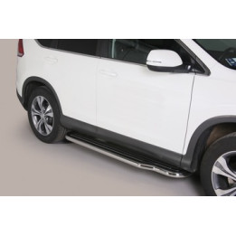 Side Steps, Misutonida 4x4 Long Sidesteps, Color Black, Honda CR-V - EDK.ro