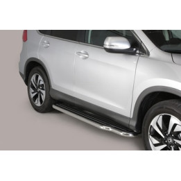 Side Steps, Misutonida 4x4 Long Sidesteps, Color Silver, Honda CR-V - EDK.ro
