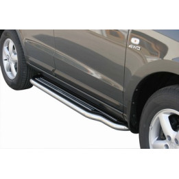 Side Steps, Misutonida 4x4 Long Sidesteps, Color Silver, Hyundai Santa Fe - EDK.ro
