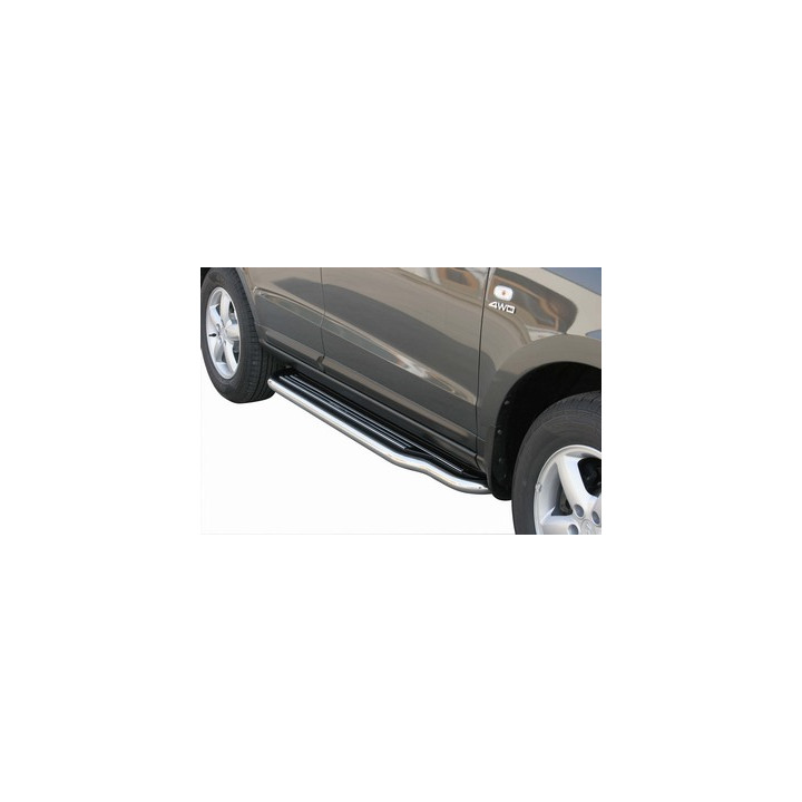 Side Steps, Misutonida 4x4 Long Sidesteps, Color Black, Hyundai Santa Fe - EDK.ro