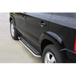 Praguri Laterale, Misutonida 4x4 Long Sidesteps, Culoare Argintiu, Hyundai Tucson - EDK.ro