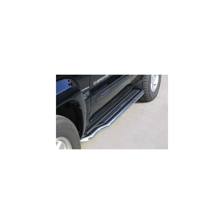 Praguri Laterale, Misutonida 4x4 Long Sidesteps, Culoare Negru, Jeep Cherokee 2001 - 2007 - EDK.ro