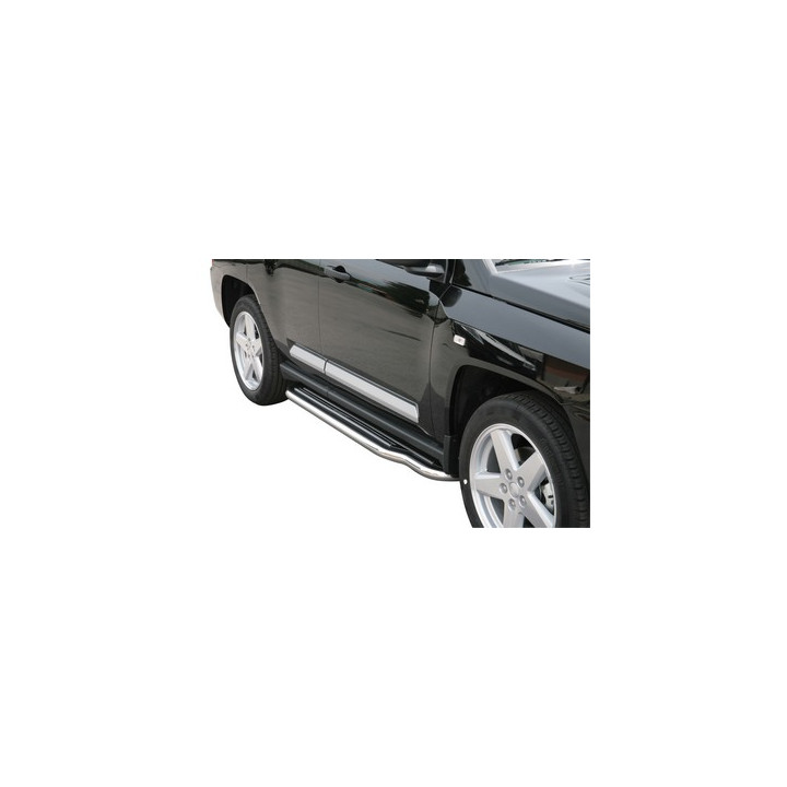 Side Steps, Misutonida 4x4 Long Sidesteps, Color Black, Jeep Compass - EDK.ro