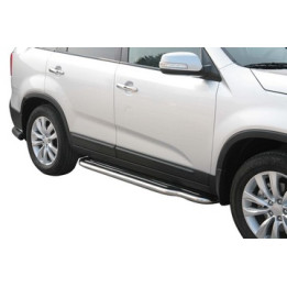 Side Steps, Misutonida 4x4 Long Sidesteps, Color Black, Kia Sorento 2009 - 2012 - EDK.ro